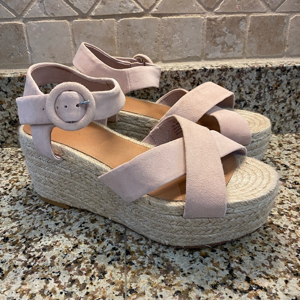 Halogen pink/blush sandals